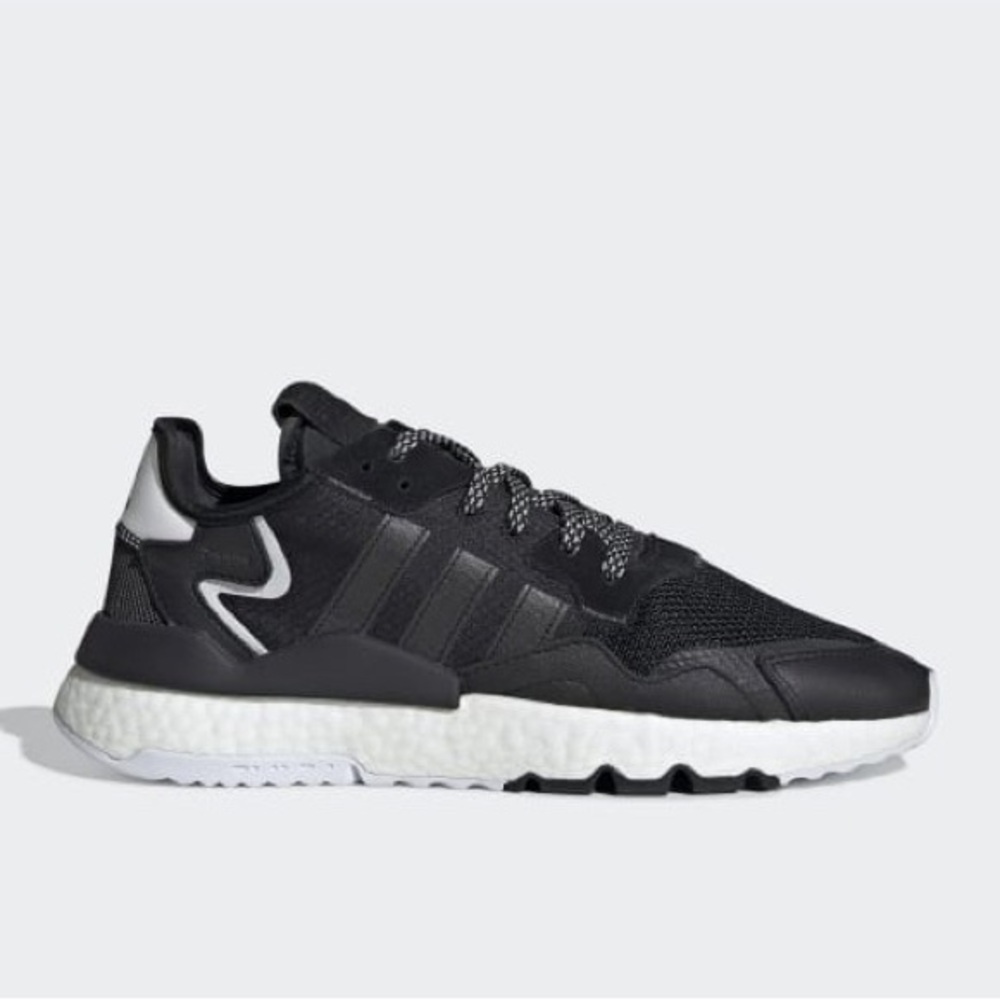 NWOT Adidas Nite Jogger Sneakers in Core Black
